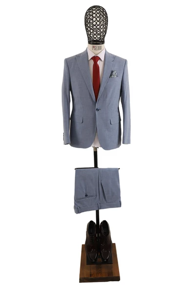 Erkek Takım Elbise Slim Fit - 9