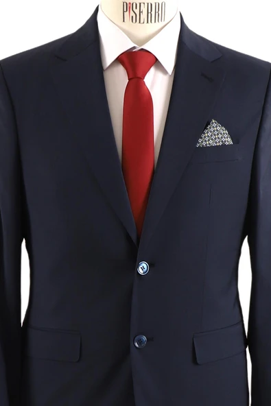 Erkek Takım Elbise Slim Fit - 5
