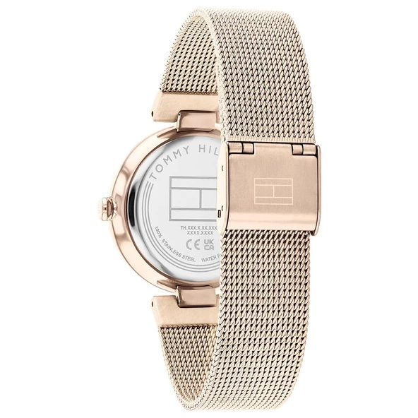 Tommy Hilfiger Rose Gold Siyah Kadın Kol Saati TH1782633 - 2