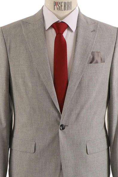 Erkek Takım Elbise Slim Fit - 4