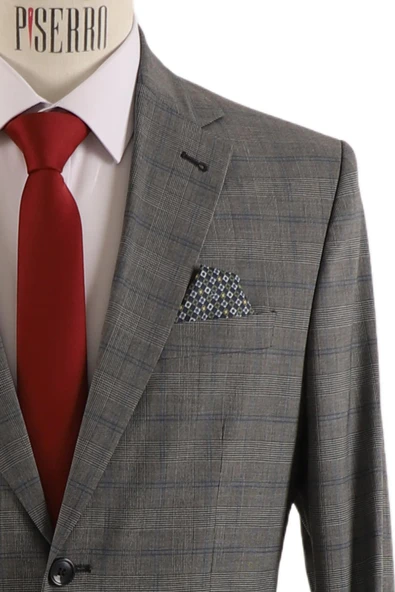 Erkek Takım Elbise Slim Fit - Resim 6