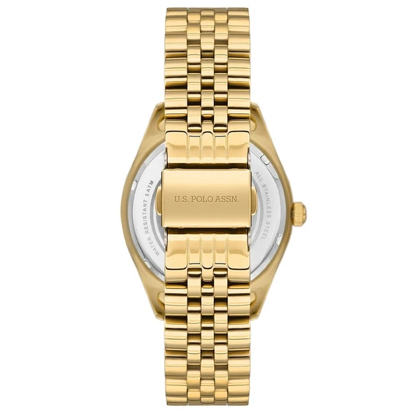 U.S. Polo Assn. Gold Yeşil Kadın Kol Saati USPA2041-05 - 3