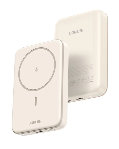 UGREEN 10.000 mAh 20W Magsafe Wireless Kablosuz Hızlı Powerbank, 25208 - 1