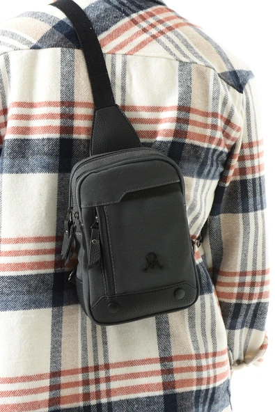 M 416 Mega Bag Kanvas Bodybag Omuz Çantası - 8