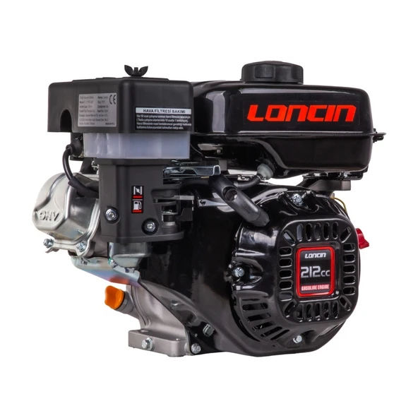 Loncin LC170F-A22 EUR5 Benzinli Motor 7HP Çapa Tip Ø20mm ürün görseli