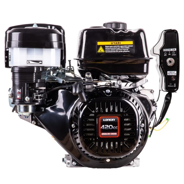 Loncin G420FD-I EUR5 Benzinli Motor 15HP Marşlı - Resim 2