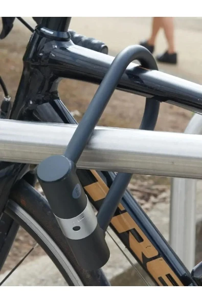 RAPTOR - Anahtarlı U Kilit 170×260mm Bisiklet Motosiklet Scooter Güvenlik U Kilidi - Resim 6