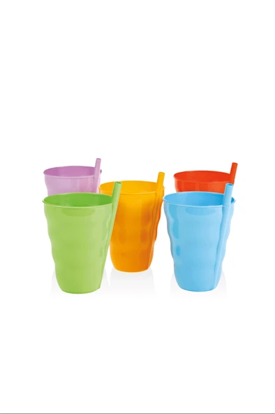 LitaeTrend Funny Pipetli Bardak 1 Adet Royaleks-BSF533 - 1