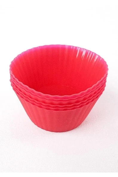 LitaeTrend 6lı Silikon Kek Kalıbı Royaleks-OKY-002 - Resim 2