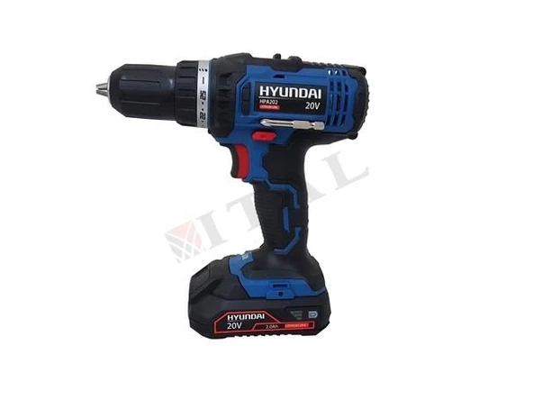 Hyundai HPA202 Akülü Matkap Vidalama 20V (2X2.0Ah Akülü) - 1
