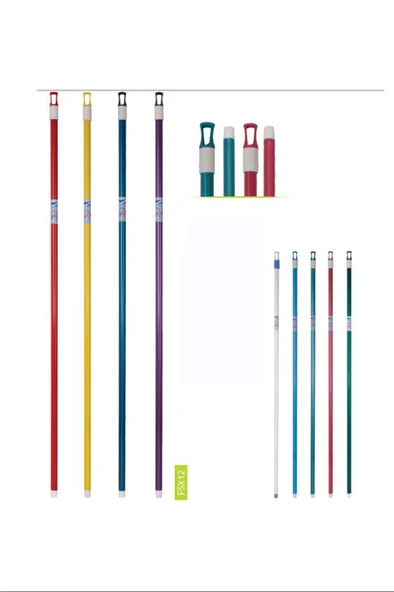 LitaeTrend Extra Temizlik Sapı 120 cm Döner Başlı 1 Adet Royaleks-FSX12 ürün görseli 1