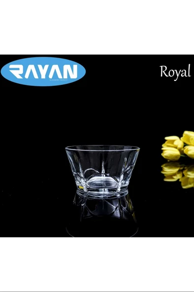 LitaeTrend Royal Tekli Cam Kase Royaleks-82687 - 1