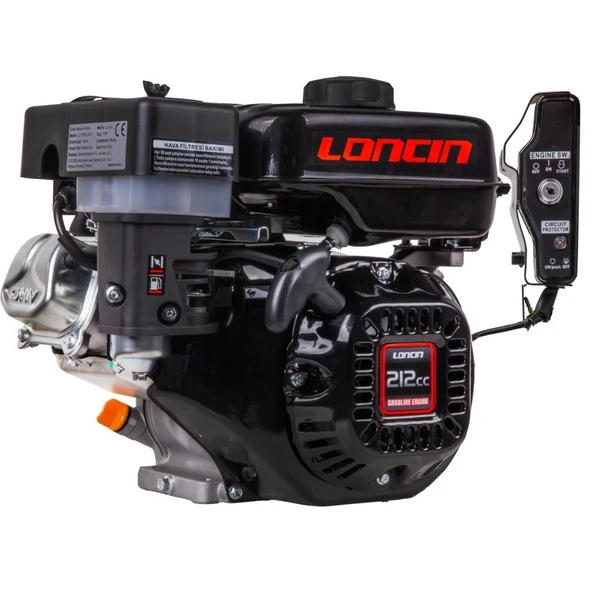 Loncin LC170FD-A10 EUR5 Benzinli Motor 7HP Çapa Tip Ø19mm ürün görseli
