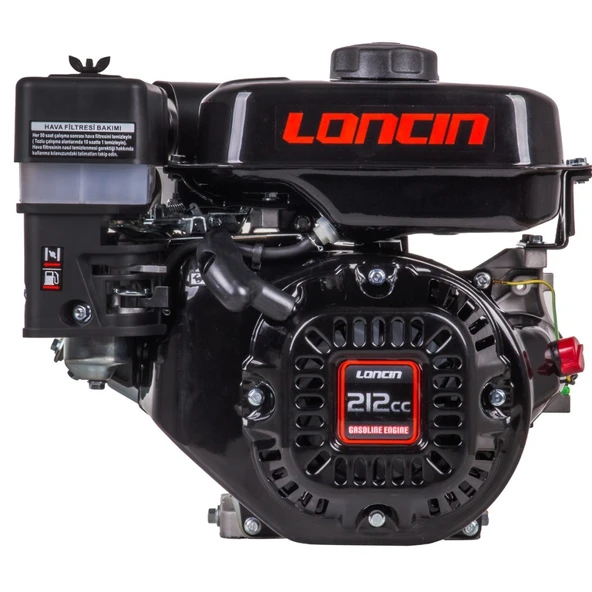 Loncin LC170F-A22 EUR5 Benzinli Motor 7HP Çapa Tip Ø20mm - Resim 2
