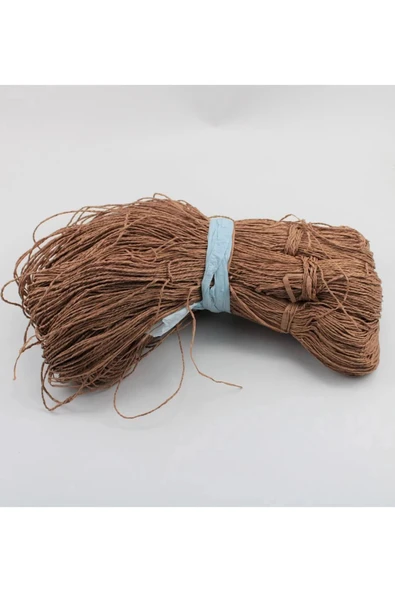 LitaeTrend Koyu Taba Renk Çile Kağıt İp Çanta Ipi Supla Ipi  No:34 - (550-600 gr) ürün görseli 1