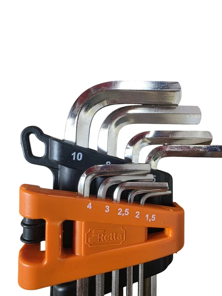 Retta RAT5009 Topbaşlı Uzun Allen Takımı Retta - 4