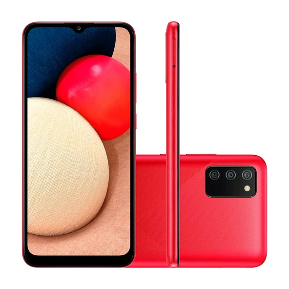 Samsung Galaxy A02S 64 GB / 4 GB RAM KIRMIZI Yenilenmiş ÜRÜN (Sıfır Gibi) - 3