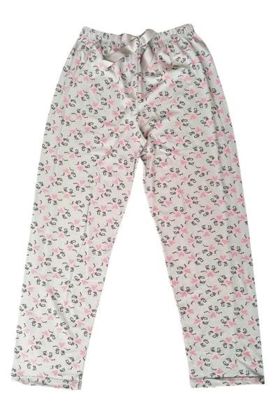 LitaeTrend Beli Lastikli Mevsimlik Viskon Penye Pantolon Krem ürün görseli 1