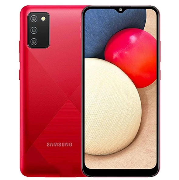 Samsung Galaxy A02S 64 GB / 4 GB RAM KIRMIZI Yenilenmiş ÜRÜN (Sıfır Gibi) - 1