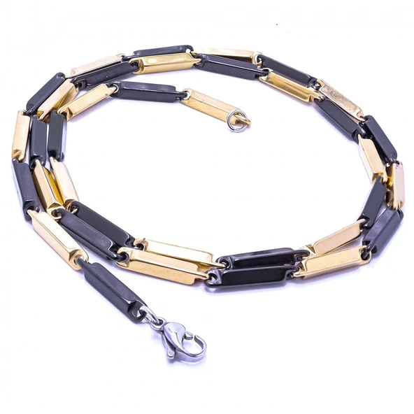 Paslanmaz Erkek Çelik Kolye 318311P2D6 - Resim 2