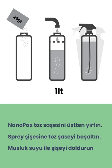 KLORSUZ ÇAMAŞIR SUYU TOZ TEMİZLİK SAŞESİ (12 adet X 25gr) - 4