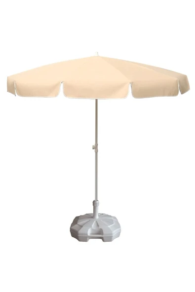 Plaj Ve Güneş Şemsiyesi Krem Renk 20 Litre Bidonlu Taşıma Çantası Hediyeli ürün görseli