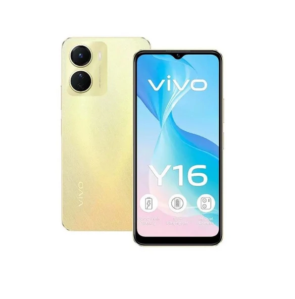 Vivo Y16 Sarı 64 GB/4 GB RAM YENİLENMİŞ ÜRÜN (SIFIR GİBİ) - 4