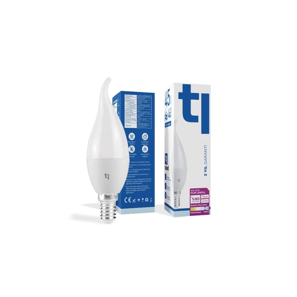 Tuled Redeem Plus C37A E14 Mum Ampul, Titreşimsiz, Göz Konforu, Tekli - 4