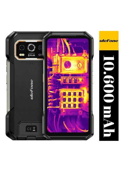 Ulefone Armor 27T Pro Android 14 10600mAh Termal Kameralı 12GB RAM+256GB 6.78" Cep Telefonu (Ulefone Türkiye Garantili) - Gümrük kontrolünde sadece ambalajı açılmıştır. Kullanılmamış, sıfır üründür - 1
