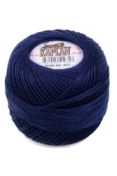 LitaeTrend 3 Adet Kaplan Etamin Ve Kanaviçe İpi 8 No Kod/Renk: 427 - 3348 - 823 - Ryl - Resim 4