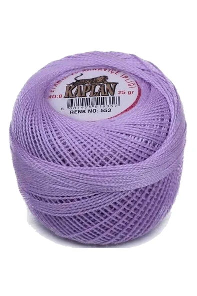 LitaeTrend 3 Adet Kaplan Etamin Ve Kanaviçe İpi 8 No Kod/Renk: 300 - 518 - 553 - Ryl - Resim 2