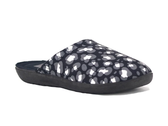 Rahat Taban Klasik Kadın Ev Terliği Siyah Tarz16418 ürün görseli