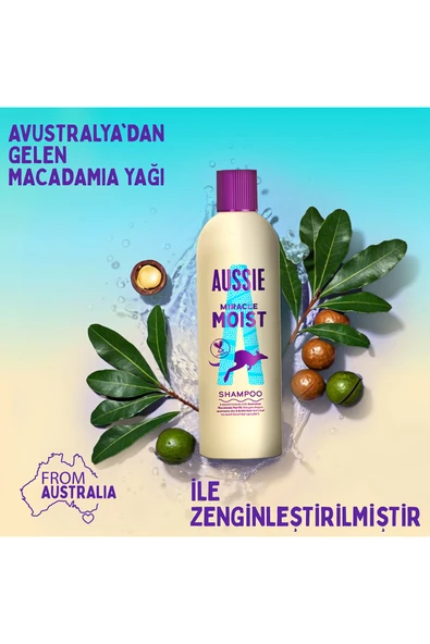 Miracle Moist Kuru Saçları Canlandıran Nemlendirici Şampuan 1000ml - 3