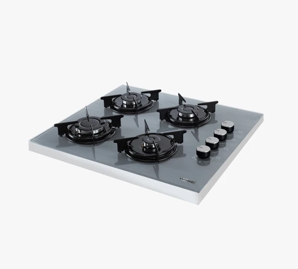 LUXELL METALİK GRİ SET ÜSTÜ OCAK LX-40TSHDF NG ürün görseli 1