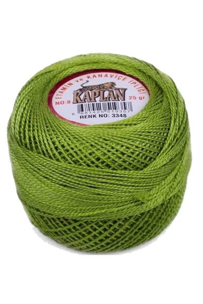 LitaeTrend 3 Adet Kaplan Etamin Ve Kanaviçe İpi 8 No Kod/Renk: 427 - 3348 - 823 - Ryl - Resim 3