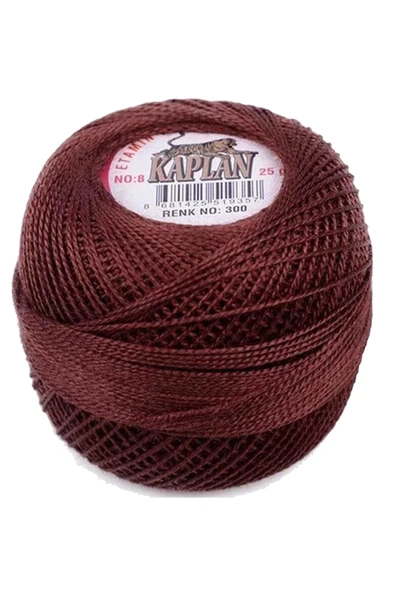 LitaeTrend 3 Adet Kaplan Etamin Ve Kanaviçe İpi 8 No Kod/Renk: 300 - 518 - 553 - Ryl - Resim 4
