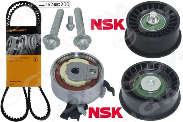 EKSANTRİK GERGİ KİTİ 162x200 ASTRA G-CORSA C-VECTRA C-MERIVA A-ZAFIRA A 1.4-1.6-1.8 16V Z16XE-Z14XE  95518060-1629094-1606306-95516735 ürün görseli