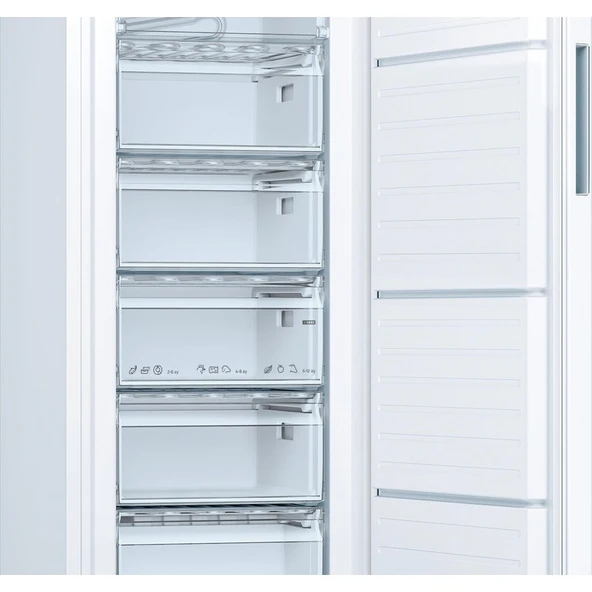 Profilo DF1024WEVV E Enerji Sınıfı 182 Lt 6 Çekmeceli Derin Dondurucu - Resim 3