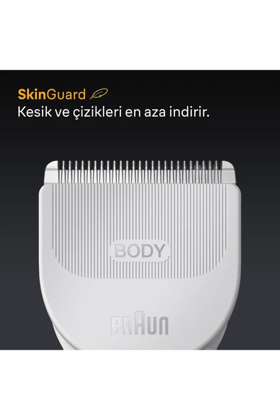 Braun Vücut Tıraş Makinesi Series 5, +6 Aksesuar, Su Geçirmez, BG5550 - 3