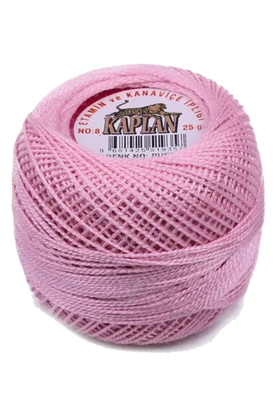 LitaeTrend 3 Adet Kaplan Etamin Ve Kanaviçe İpi 8 No Kod/Renk: 726 - PUDRA - 918 - Ryl - Resim 3
