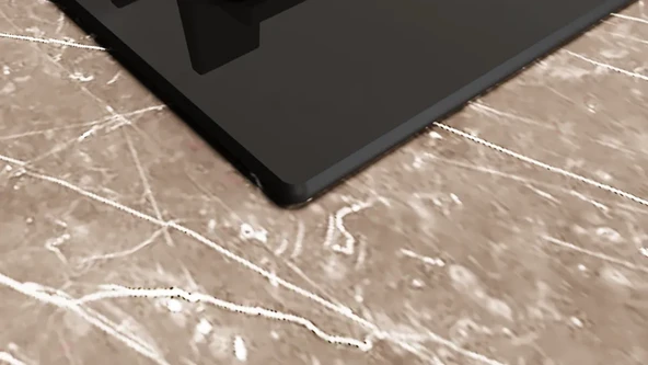 SİEMENS EP6A6PI40O iQ500 Gazlı Ocak 60 cm Sert cam, Siyah - 5