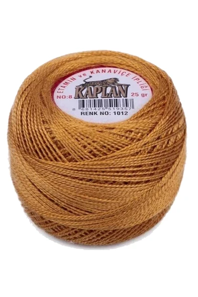 LitaeTrend 3 Adet Kaplan Etamin Ve Kanaviçe İpi 8 No Kod/Renk: 118 - 305 - 1012 - Ryl - Resim 3