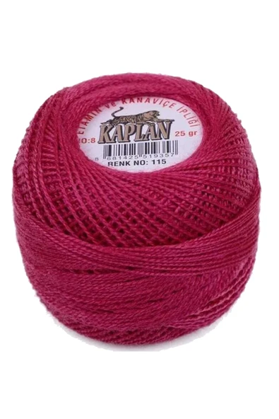 LitaeTrend 3 Adet Kaplan Etamin Ve Kanaviçe İpi 8 No Kod/Renk: 347 - 115 - 915 - Ryl - Resim 4