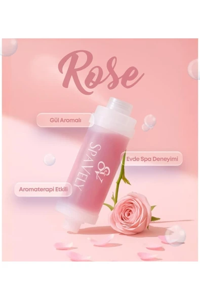 Spavely Gül Esanslı Duş Başlığı Filtresi Arıtması Güney Kore Menşei Klor Kireç Karşıtı Hoş Kokulu 150 gr - 2