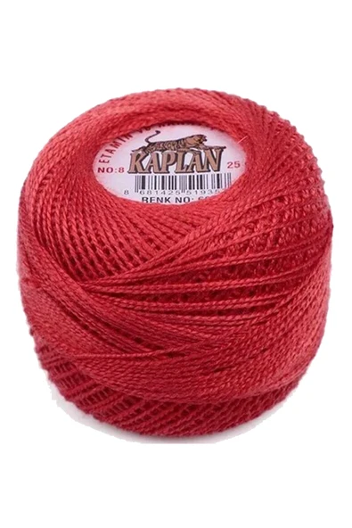 LitaeTrend Kaplan Etamin Ve Kanaviçe İpi 8 No Kod/Renk: 666 - Royaleks ürün görseli 1