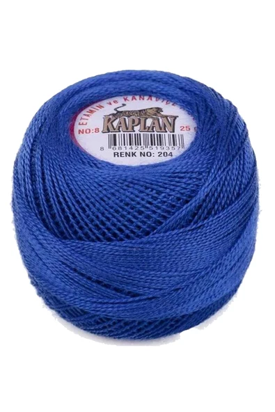 LitaeTrend 3 Adet Kaplan Etamin Ve Kanaviçe İpi 8 No Kod/Renk: 1002 - 3350 - 204 - Ryl - Resim 2