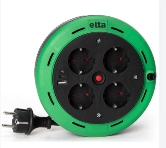 ELTA MAKARALI UZATMA KABLOSU 5 M ürün görseli 1