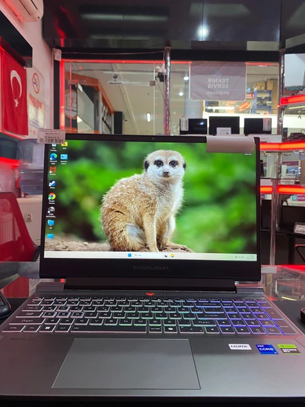 Casper Excalibur G870 i7-13620H 32GB 1TB RTX5060 8GB 165HZ 15.6" Freedos Gaming Laptop G870.1362-DF60X-C - 4