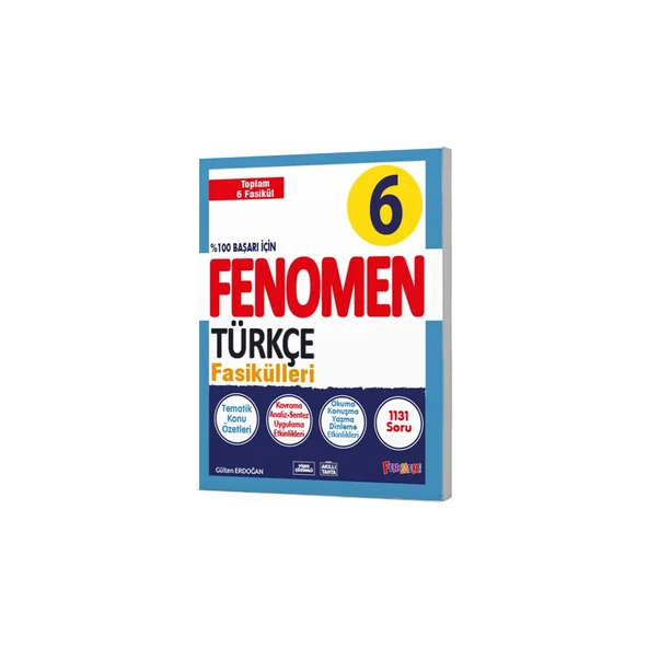 Fenomen 6. Sınıf Türkçe Fasikülleri Fenomen Yayınları ürün görseli