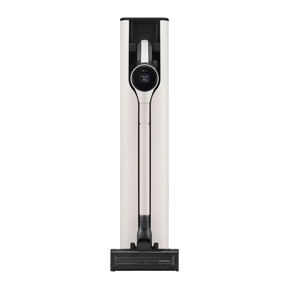 LG CordZero Otomatik Toz Boşaltma Özellikli Dikey Süpürge Bej Rengi - 1